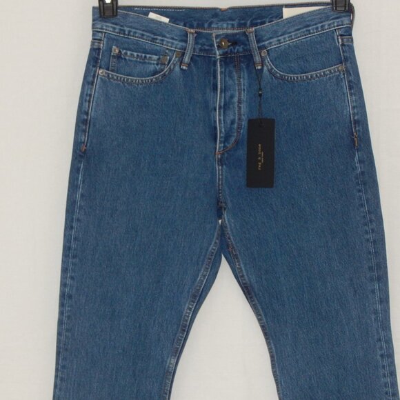 Rag & Bone Men’s Premium Denim Jeans Skinny Fit 1 Indigo Wash NWT AUTHENTIC - Picture 4 of 7